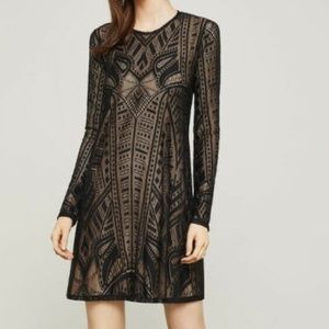 BCBGMAXAZRIA BLACK NATYLY DRESS